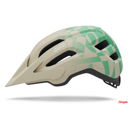 GIRO Kask mtb FIXTURE II matte stone/green rush