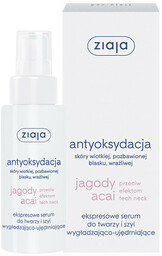 ZIAJA Jagody Acai ekspresowe serum do twarzy