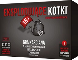 Eksplodujące Kotki: Edycja tylko dla dorosłych, gra towarzyska,