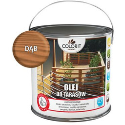 Olej do tarasów Dąb 2,5 l Colorit Drewno