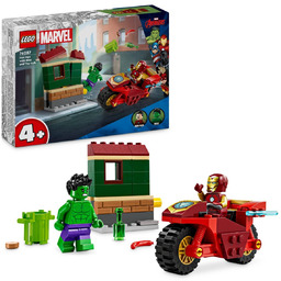 LEGO Super Heroes Marvel, Iron Man z motocyklem