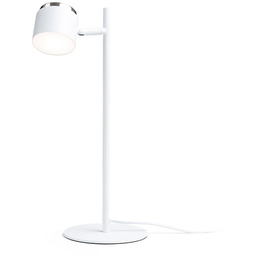 Lampa stołowa LED chromowana z mlecznym akrylem 75mm