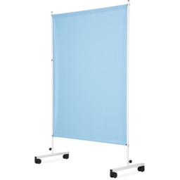 PM-1Z mobilny parawan lekarski zmywalny 1-skrzydłowy w ramie