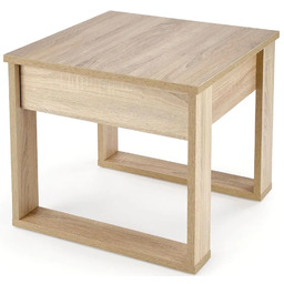 Edinos Kwadratowa ława z szufladą dąb sonoma A2-Z06