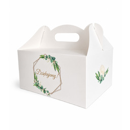 Ozdobne pudełka na ciasto - 10 szt.