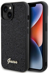 Etui Guess Disco Metal Script na iPhone 14