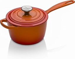 Le Creuset Signature żeliwny rondel z uchwytem odpornym