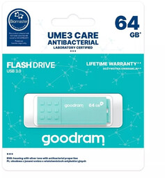 GOODRAM pendrive UME3 64GB USB3.2 (Biomaster protected)