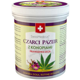 SWISSMEDICUS Czarci Pazur z konopiami, 500ml