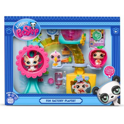 LITTLEST PET SHOP Zestaw figurek Fabryka zabawy LPS00519