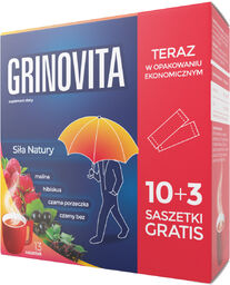 Grinovita, 10 saszetek + 3 saszetki gratis