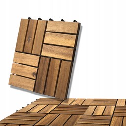 Płytka podłogowa drewno akacja balkon taras 10 szt