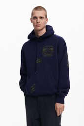 Bluza z haftowanym tygrysem
