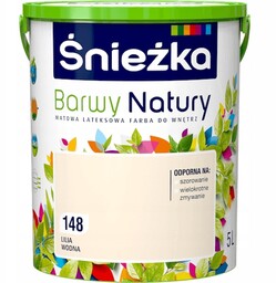 Farba do ścian Barwy Natury 5l 148 Lilia