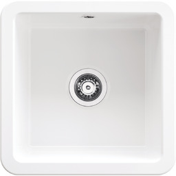 Zlewozmywak ceramiczny 1-komorowy Deante Lumi ZCU_610B biały