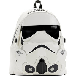 Loungefly Star Wars Stormtrooper soczewkowy mini plecak, Gwiezdne
