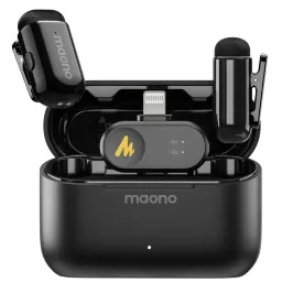 Maono WM622 PB2 Czarny Mikrofon krawatowy