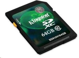 Kingston 64GB SecureDigital (SDXC) Memory Card (Class 10)