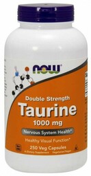 NOW FOODS Double Strength Taurine - Tauryna 1000