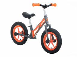 Ikonka Rowerek biegowy Leo 12" 3+ pomarańczowy GIMME