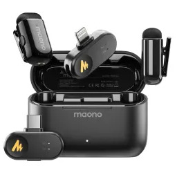 Maono WM622 PBC2 Czarny Mikrofon krawatowy