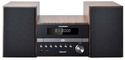 Blaupunkt MS46BT 100W Bluetooth Radio FM Czarno-brązowy Mikro