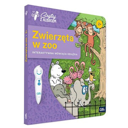 Książka Czytaj z Albikiem Zwierzęta w zoo Lucie