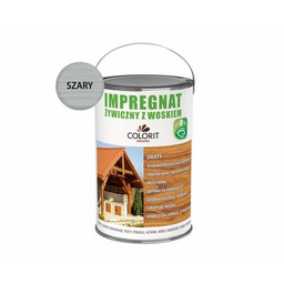 Impregnat żywiczny z woskiem Szary 5 l Colorit