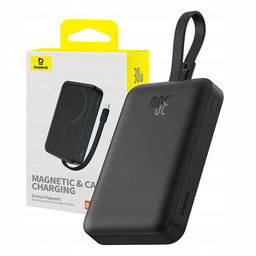Powerbank magnetyczny Baseus Magnetic Mini 10000mAh, Usb-c 30W