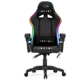 Fotel Gamingowy Gracza Infini RGB LED