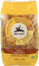 MAKARON SEMOLINOWY RAZOWY FUSILLI BIO 500G ALCE NERO