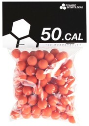 Kulki gumowe DSG 0.50cal orange a''100 szt.