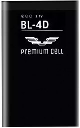 Premium Cell Nokia Bateria BL-4D Maxximus 1450mAh MOB10