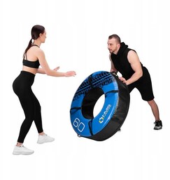 Obciążenie treningowe Opona 60kg z uchwytami Hms