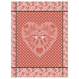 Le Jacquard Fran ais Ściereczka kuchenna Amour Red