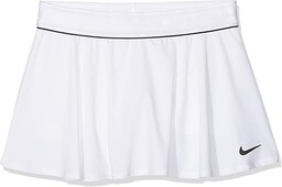 NikeCourt Spódnica tenisowa dla starszych dzieci (dziewczęcy) biały/czarny