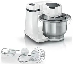 Bosch MUMS2EW00 Wydajność do 2,4kg lekkiego ciasta Kompaktowe