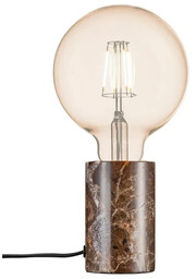 Nordlux Marmurowa lampa stołowa Siv 45875018 do sypialni