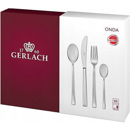 Gerlach Onda Zestaw Sztućców Ze Stali Szlachetnej Nierdzewnej