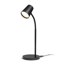 Lampa stołowa LED czarna ze ściemniaczem 39cm R14285