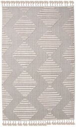 Dywan boho Monaco 135A l.grey/l.grey