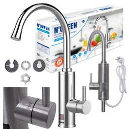 Elektryczny Podgrzewacz Wody Przepływowy Bateria Kran Ogrzewacz Noveen