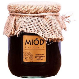 Miód Nektarowy Gryczany 0,7Kg Łysoń