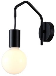 Kinkiet BASSO 21-70999 czarny matowy 1x40W E27
