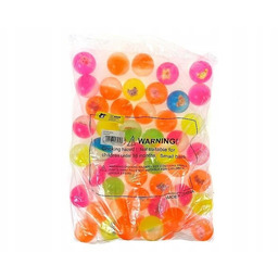 Piłeczka Kauczukowa 4, 5CM 50SZT