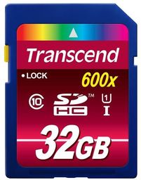 TRANSCEND Karta pamieci SDHC Class 10 UHS-I, 600X,