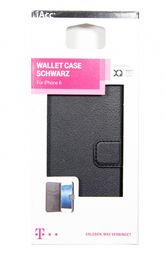 Etui do iPhone 6/6s Xqisit Wallet Case BLACK