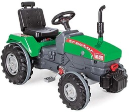Traktor na pedały zielony