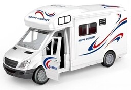 Kamper wakacyjny auto campingowe na napęd otwierany światła