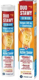 Duo Stawy Senior Kolagen 500 mg + Chondroityna,